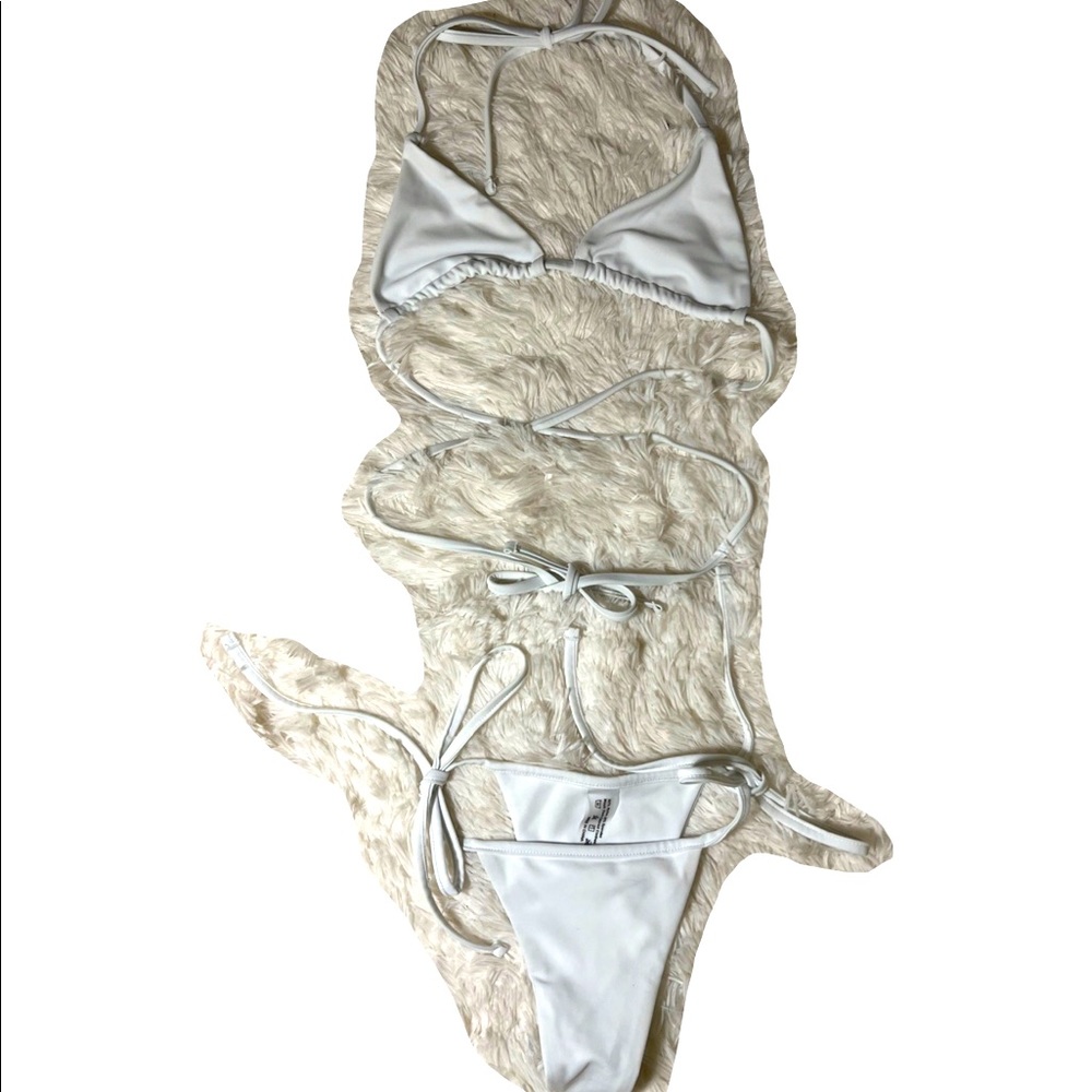 Shein XS white bikini brand new
